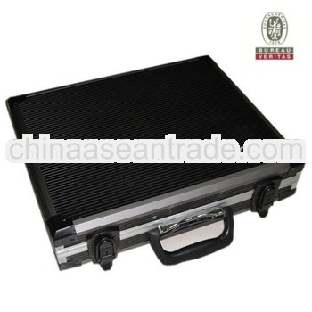 Black excellent quality trunk aluminum cases with tools for cars