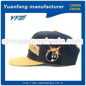 Black snapback hat wholesale snapback custom