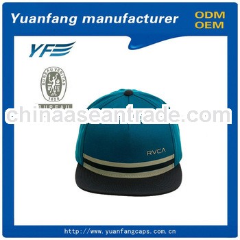 Blank plain flat caps for sale with flat brim