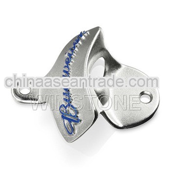 Blue Painting Wall Mounted Bottle Opener