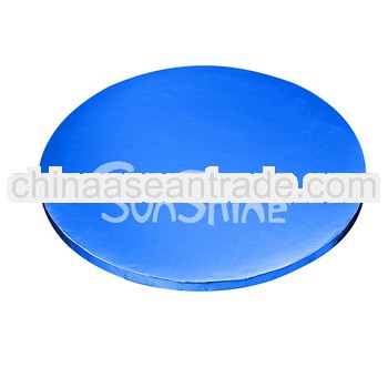 Blue Round Cake Drum--6"