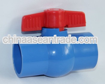 Blue Socket pvc electric actuator ball valve