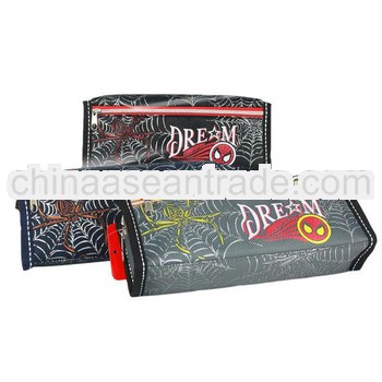 Boy's pencil bag with double zipper