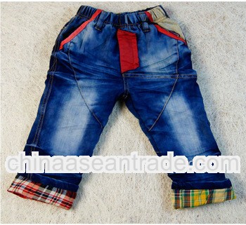 Boys skinny jeans kid's jeans denim # 80005