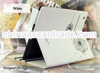 Brand new design cute leather case for new ipad, for new ipad cute leather case, for ipad 3 leather 