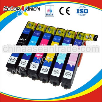 Brand new print cartridge T2431-T2436 for epson