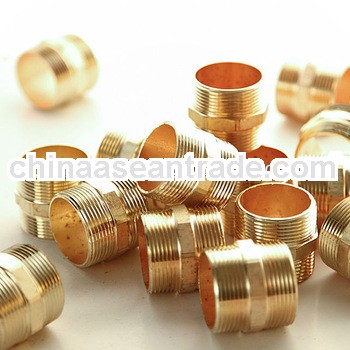 Brass Pieces Of Copper Plumbing
