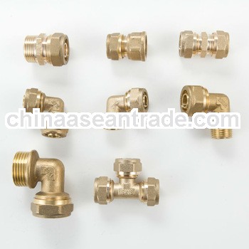 Brass Pipe Part Compression Fitting
