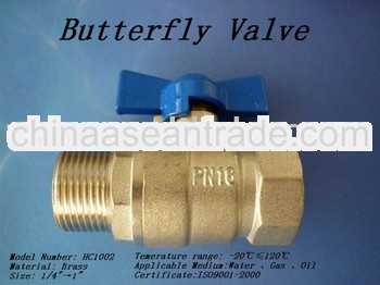 Brass Valve--Butterfly