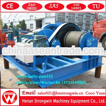 Brazil favored ce certificated wire rope electric winches for 4x4 with super quality