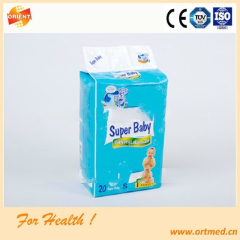 Breathable easy to use newborn baby diapers