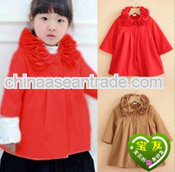 C10035C NEWEST WINTER FASHIONAL THICKEN STYLE CHILDREN'S WINDCOAT/COAT
