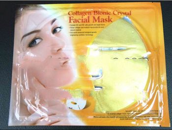 CE Certification gold collagen crystal facial mask
