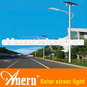 CE ROHS approved anern 40w 6m solar powered street lamps