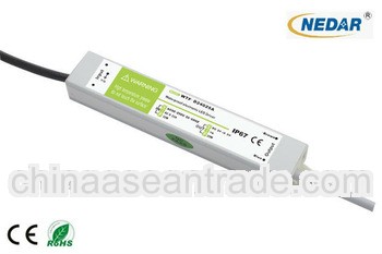 CE RoHS waterproof LED transformer 25W 24V constant voltage