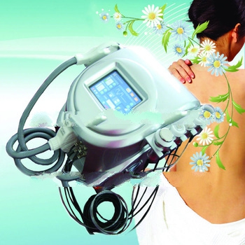 CE approved Portable 6 in 1 hair removal and body slimming machine