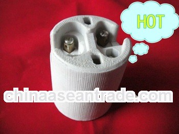 CE approved ceramic screw shell e40 lamp holder