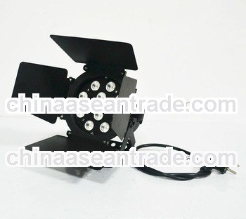 CE certification available pin spot light fixtures 12W RGB