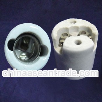 CE listed edison screw shell E14 porcelain lampholder