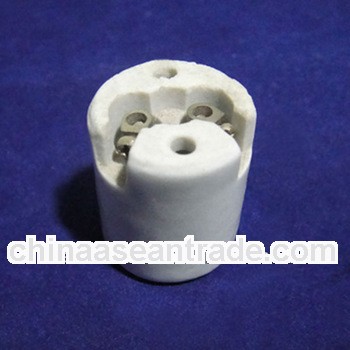 CE listed edison screw shell ceramic lamp holder E14