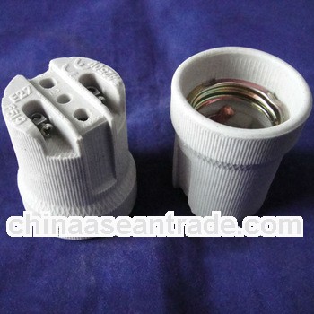 CE screw shell E27 ceramic lampholder