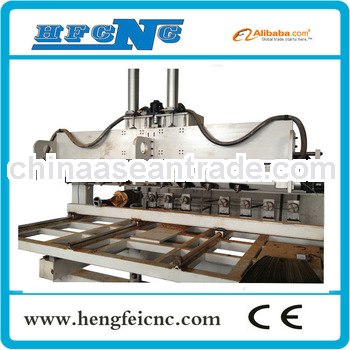 CNC advertising router machine with several heads