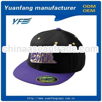COTTON TWILL METAL PLATE WHOLESALE BLANK SNAPBACK HATS