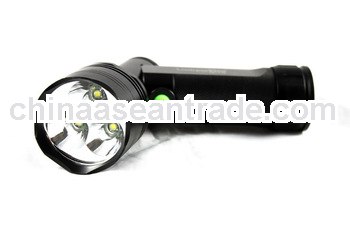 CREE XM-L 3*U2 LED 3800lm triple led portable torch flashlight