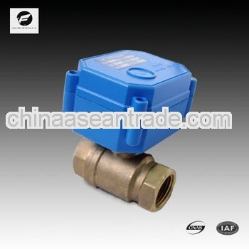 CWX-15N/Q 12v 220v 2 way motorized ball valve for irrigation, water equipment