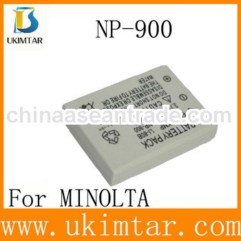 Camera Battery NP-900 for MINOLTA with low price factory supply