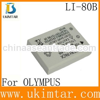 Camera battery for Olympus LI-80B LI80B T-100 T-110 X36 X960 factory supply