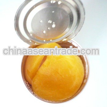 Canned Fruit -Yellow Peach Halves in 425ml/850ml tins
