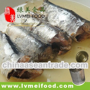 Canned Sardines in Vegetables Oil with Price