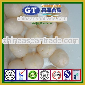 Canned fruit canned lychee in syrup