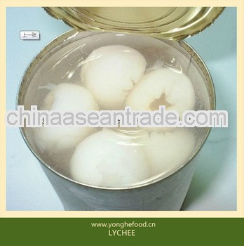 Canned lychee broken in syrup
