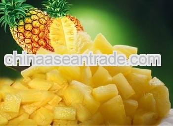 Canned pineapple in syrup