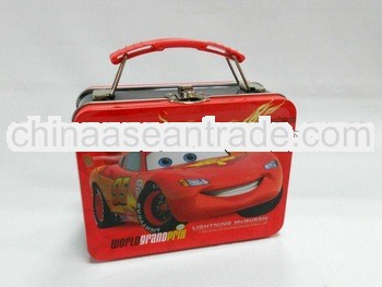 Car design promotional lunch tin case