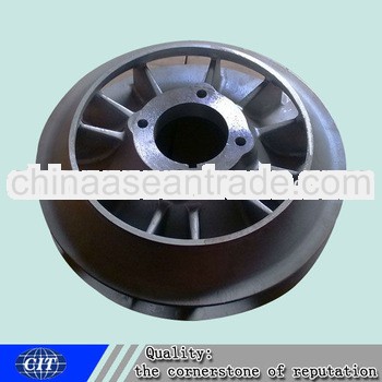 Carbon steel for mine conveying wheels