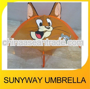 Cartoon Design Animal Umbrella for Kid