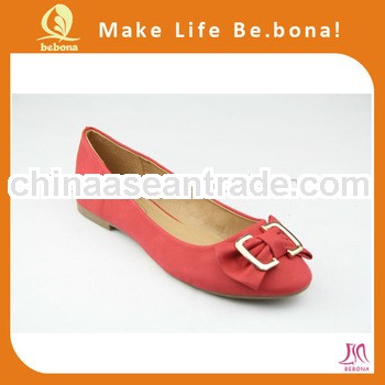 Casual Ballerina Womens Ballet Flats Comfort Slip With Bowknot