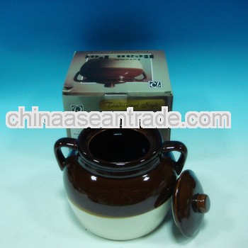 Ceramic Casseroles pots,bean pot with color box