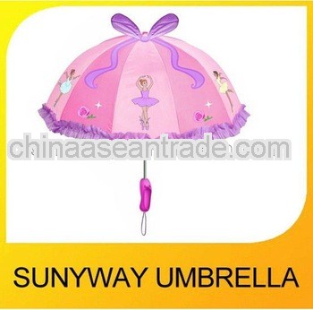 Charming Ballet Straight Children Umbrella