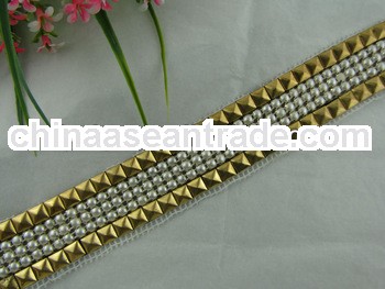 Cheap Colorful Alloy Beaded Women Garment belt JA-265