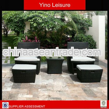 Cheap Outdoor Garden Rattan bistro Set chairs