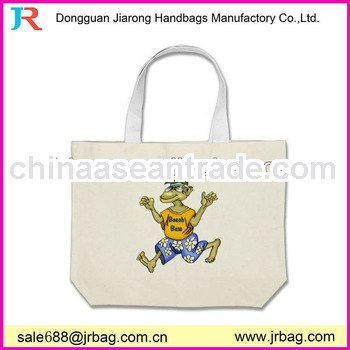 Cheap canvas summer solar beach bag