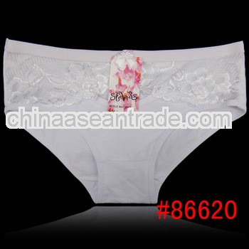 Cheap only whitecotton lady pantties women underwear lady panties bikini underwear lingerie pants in