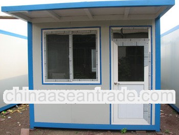 Cheap steel sentry box , guard house with good quality