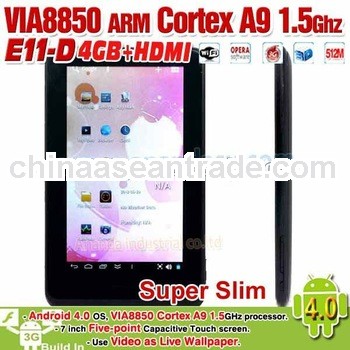 Cheap tablets $41/pc Only for 7 Inch Capacitive android 4.0 VIA8850 1.5ghz 4GB Cheap tablets