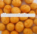 Cheese flavor coated peanuts