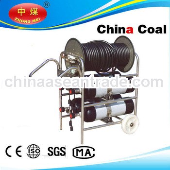 Coal Self-contained air breathing apparatus (long tube)